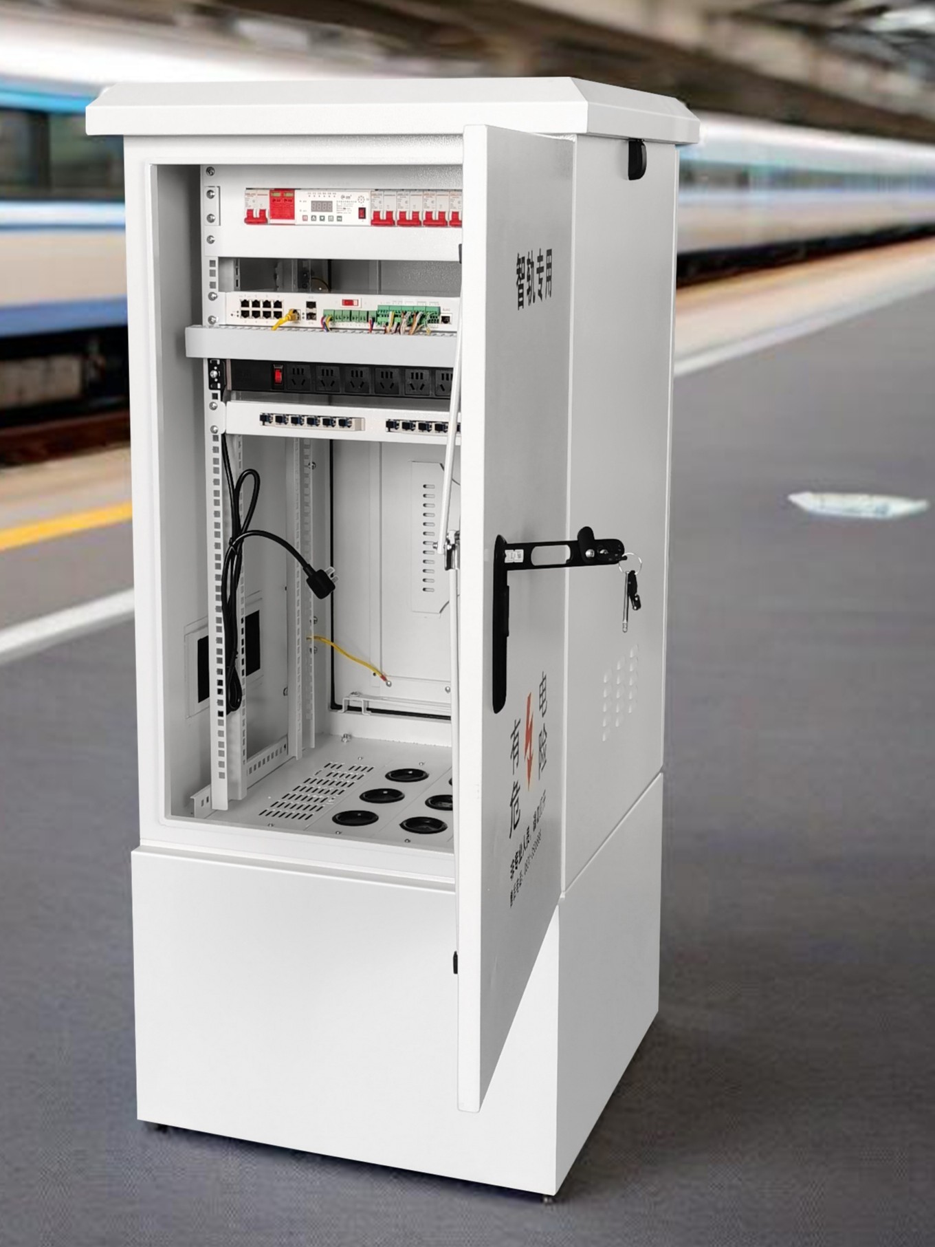 智能机柜、智能配电柜、智能通信机柜、轻轨机柜