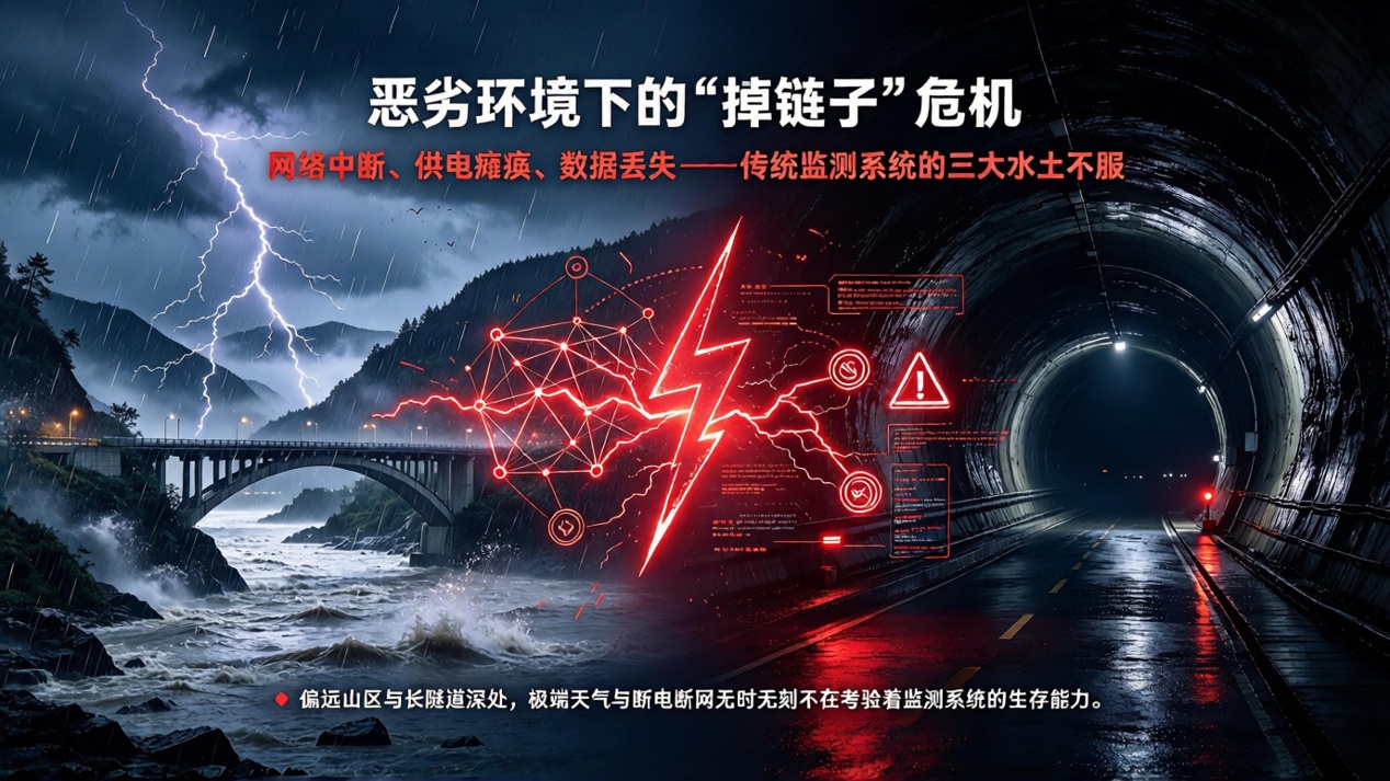 桥隧健康监测；边缘计算网关；多源传感接入；信号采集模块；事件数据锁定；断网续传；三电协同管理；LoRa无线联动；多协议转换；结构安全预警