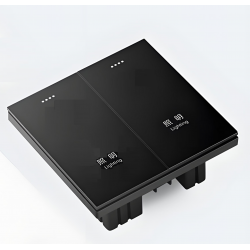 自复位照明开关，双控智能开关，双路智能控制开关