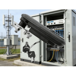 一锁掌控，四重开启 —— 机柜智能电子锁，RS485/蓝牙/扫码/钥匙全能开